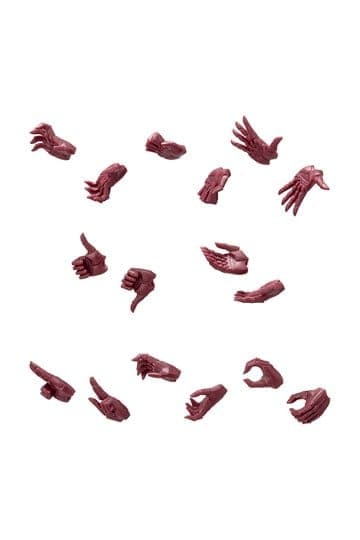 Megalomaria Unlimited Universe Model Kit Accessory Set Ex Hand Unit Male Type A Red Ver.