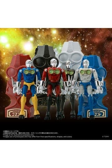 Microman Legacy Soul Action Figures 4-Pack Microman Command #3