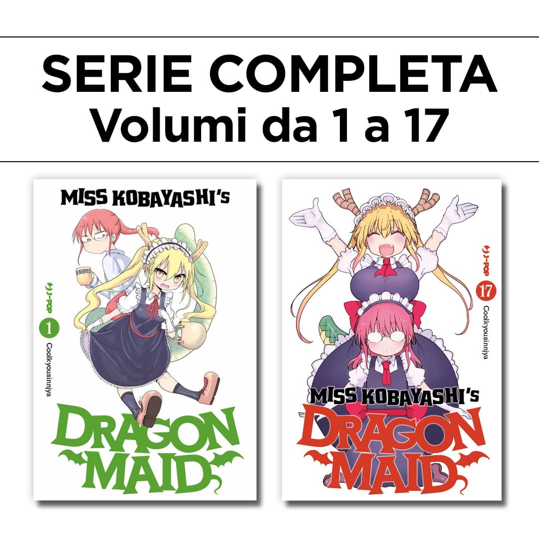 Miss Kobayashi's Dragon Maid 1/17 - Serie Completa - Jpop - Italiano