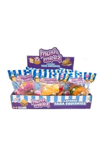 Mushmeez Squeeze Figures Core Taba 18 cm Display 24 Pz