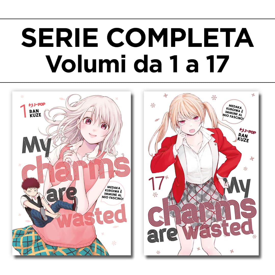 My Charms are Wasted 1/17 - Serie Completa - Jpop - Italiano