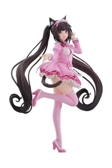 Nekopara Sekai Connect Pop Up Parade PVC Figure Chocola: Winter Clothes Ver. L Size 22 cm