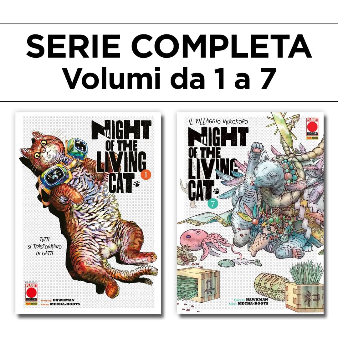 Nyaight of the Living Cat 1/7 - Serie Completa - Panini Comics - Italiano