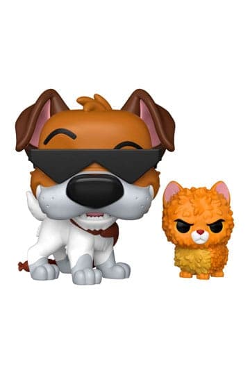 Oliver & Co. Funko POP!&Buddy Movies Vinyl Figures Dodger w/Oliver w/Chase 9 cm - Funko POP!