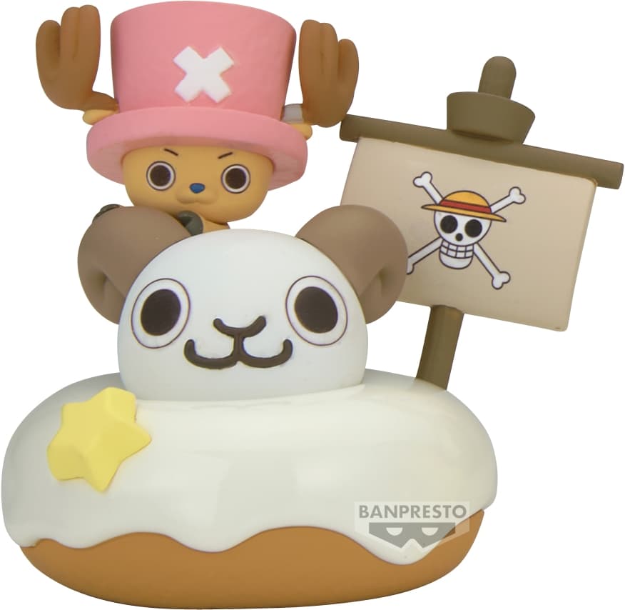 One Piece: Banpresto - Paldolce Collection Chopper, Bepo & Pirate Ship(A:Tony Tony Chopper)