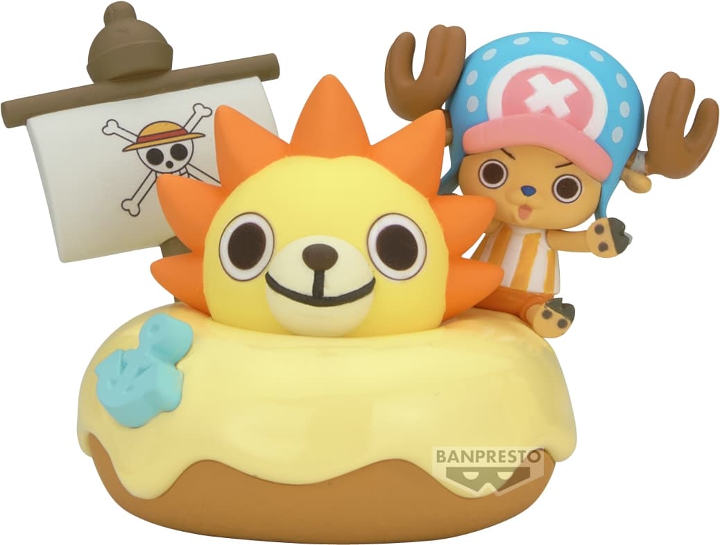 One Piece: Banpresto - Paldolce Collection Chopper, Bepo & Pirate Ship(B:Tony Tony Chopper)