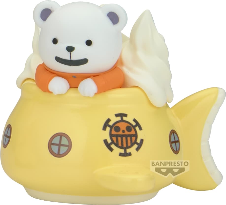 One Piece: Banpresto - Paldolce Collection Chopper, Bepo & Pirate Ship(C:Bepo)
