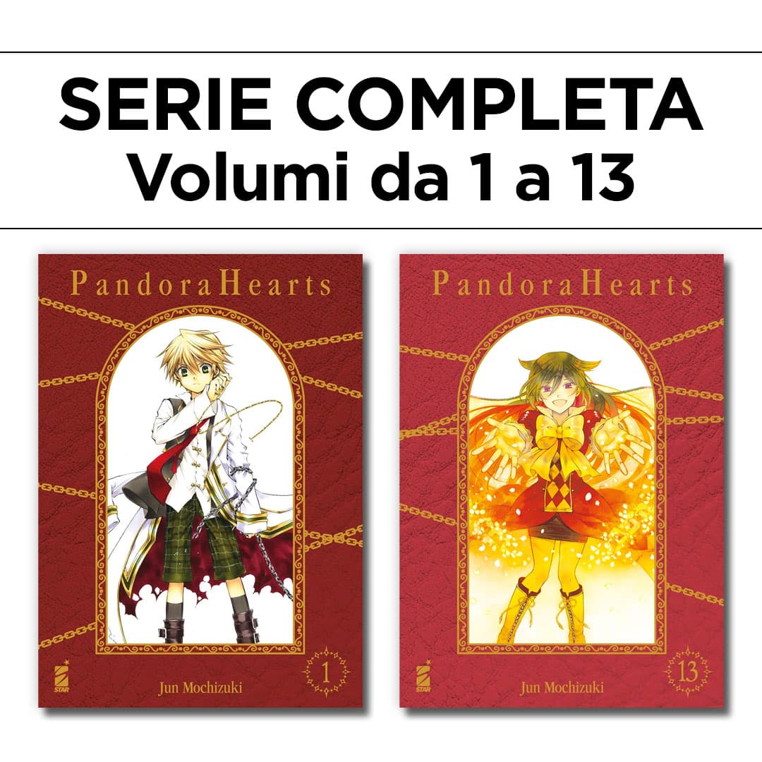 Pandora Hearts - New Edition 1/13 - Serie Completa - Edizioni Star Comics - Italiano
