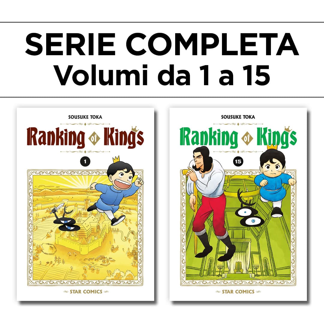 Ranking of Kings 1/15 - Serie Completa - Edizioni Star Comics - Italiano