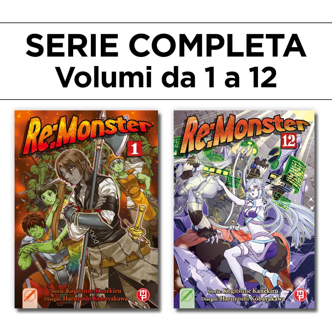 Re:Monster 1/12 - Serie Completa - Magic Press - Italiano