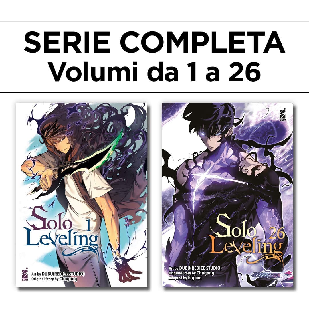 Solo Leveling 1/26 - Serie Completa - Edizioni Star Comics - Italiano