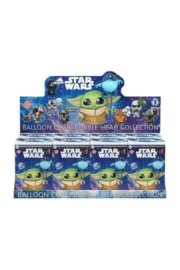 Star Wars Cosbi Mini Figures Balloon 8 cm Blind Box Display (8)