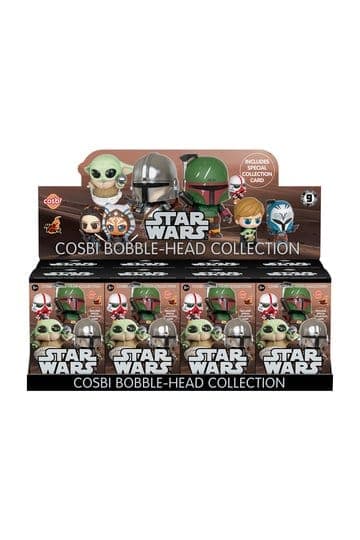 Star Wars Cosbi Mini Figures Series 1 8 cm Blind Box Display (8)