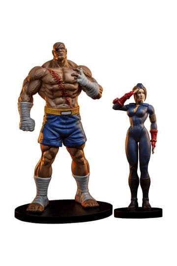 Street Fighter Street Jam Statue 1/10 Sagat & Juli 24 cm