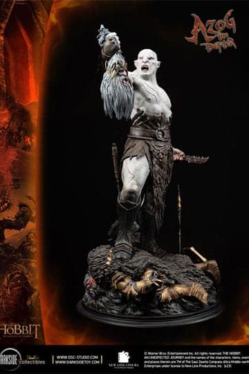 The Hobbit QS Series Statue 1/4 Azog The Defiler John Howe Signature Edition Edition 68 cm