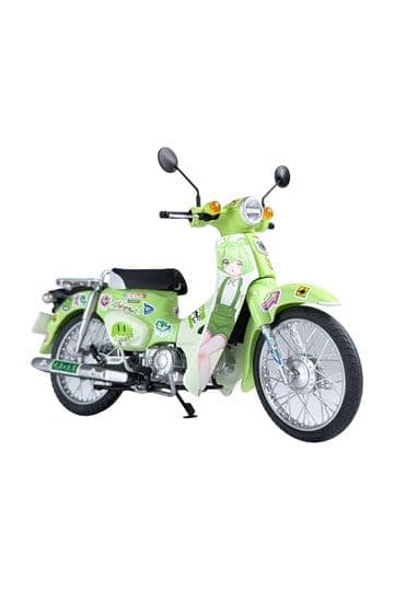 Tohoku Zunko/Zundamon Project Plastic Model Kit 1/12 Honda Super Cub Zundamon Edition 11 cm