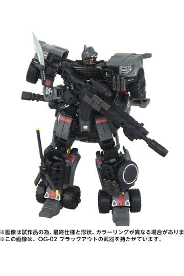 Transformers Overgear Action Figure OG-01 Ironhide 18 cm