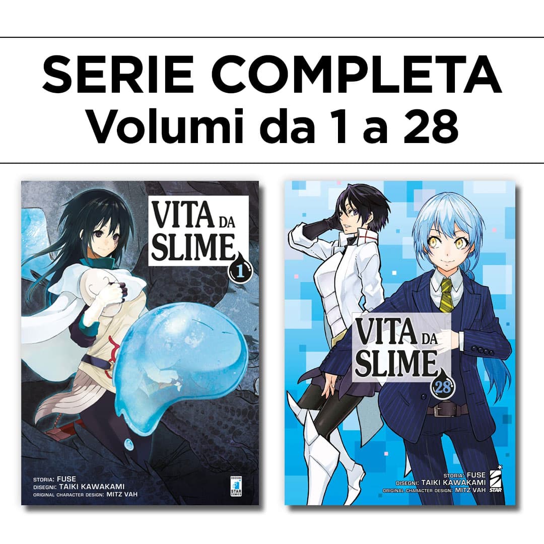 Vita da Slime 1/28 - Serie Completa - Edizioni Star Comics - Italiano