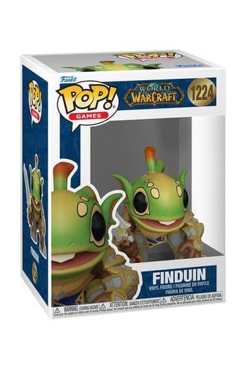 World of Warcraft: Murloc Cosplay Funko POP! Games Vinyl Figure Finduin 9 cm #1224 - Funko POP!