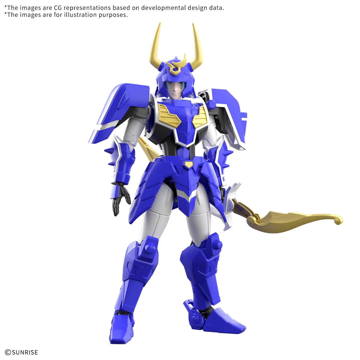 Yoroiden Samurai Troopers - 30 Minutes Fantasy - Yoroi Shinden Samurai Troopers Kaito of the Sky - Model Kit