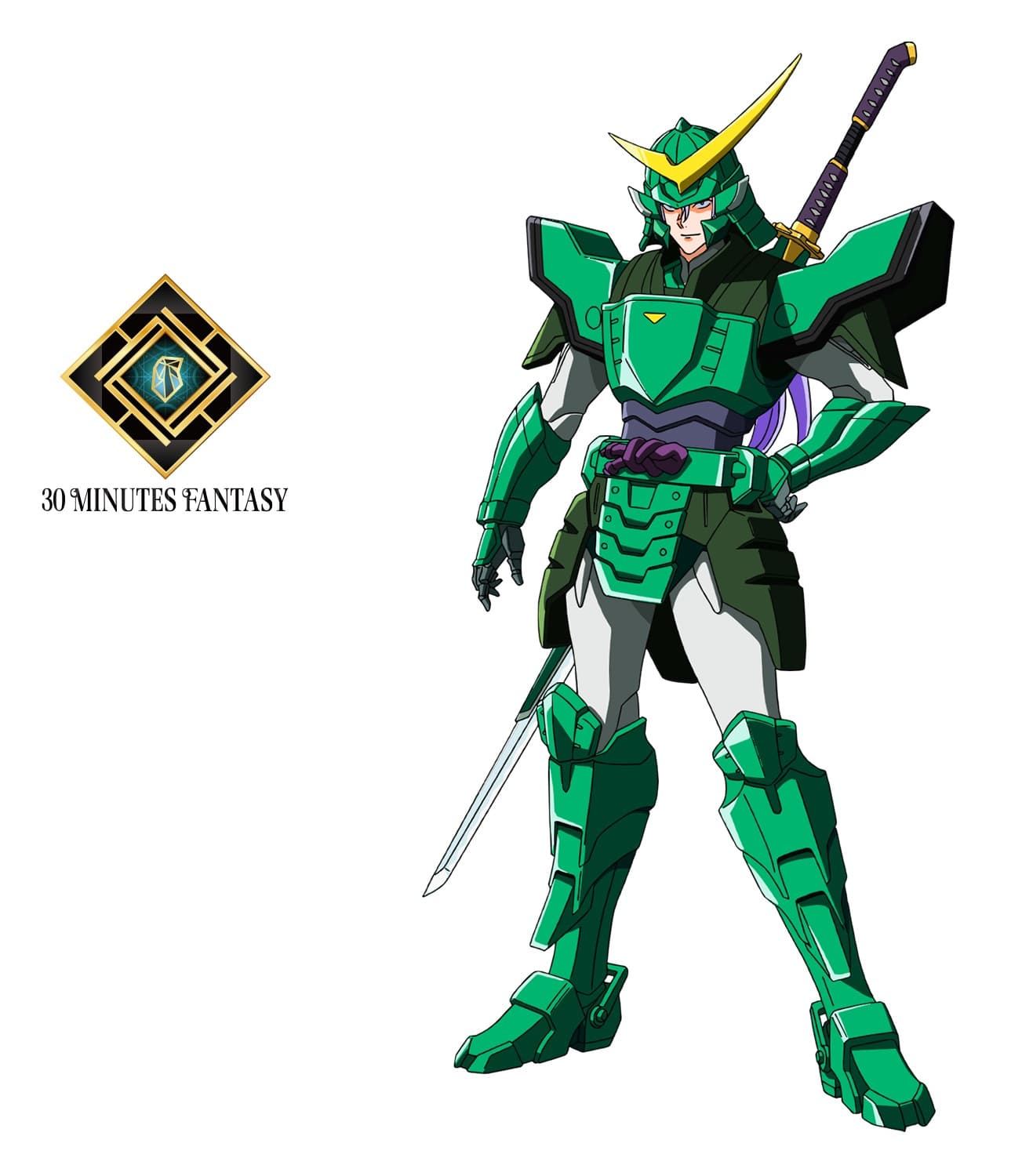 Yoroiden Samurai Troopers - 30 Minutes Fantasy - Yoroi Shinden Samurai Troopers Shion of the Light - Model Kit