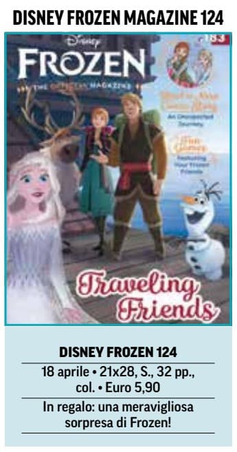 Disney Frozen - La Rivista Ufficiale 124 - Panini Comics - Italiano