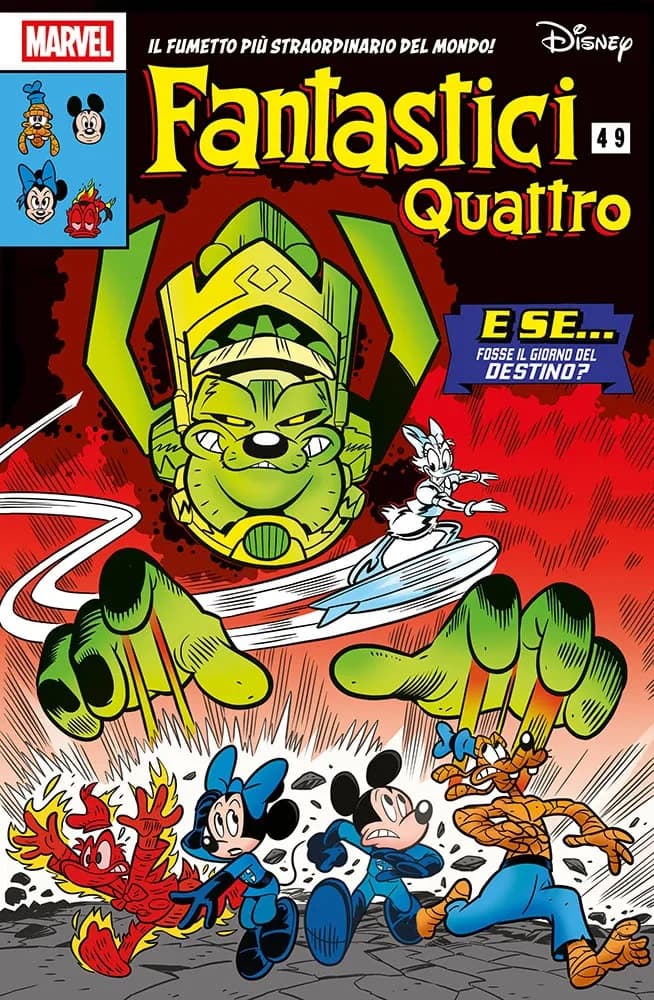 Fantastici Quattro 3 (472) - Variant Disney What If? - Panini Comics - Italiano