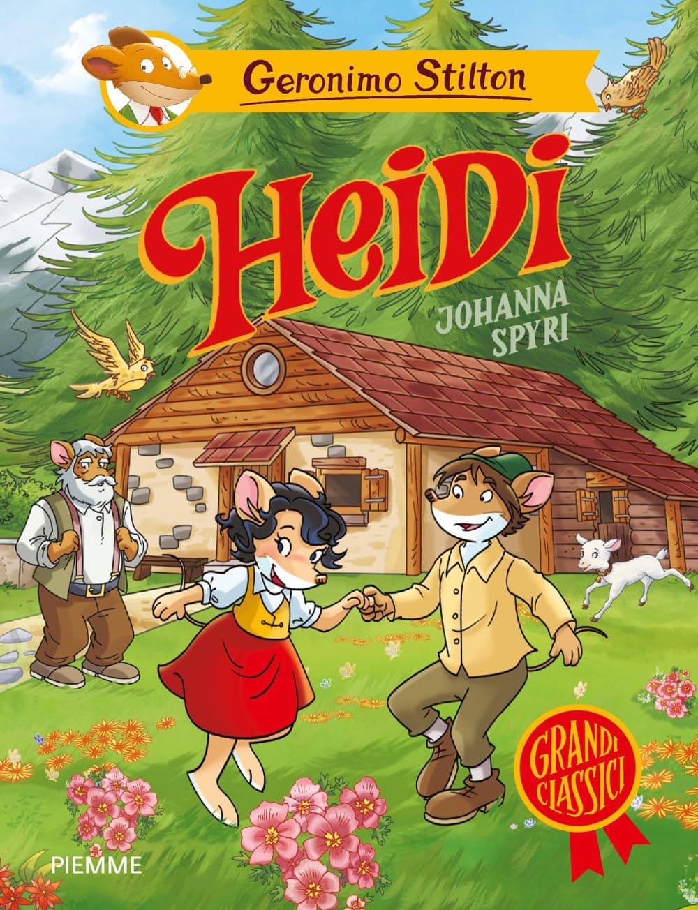 Geronimo Stilton - Heidi di Johanna Spyri - Piemme - Mondadori - Italiano