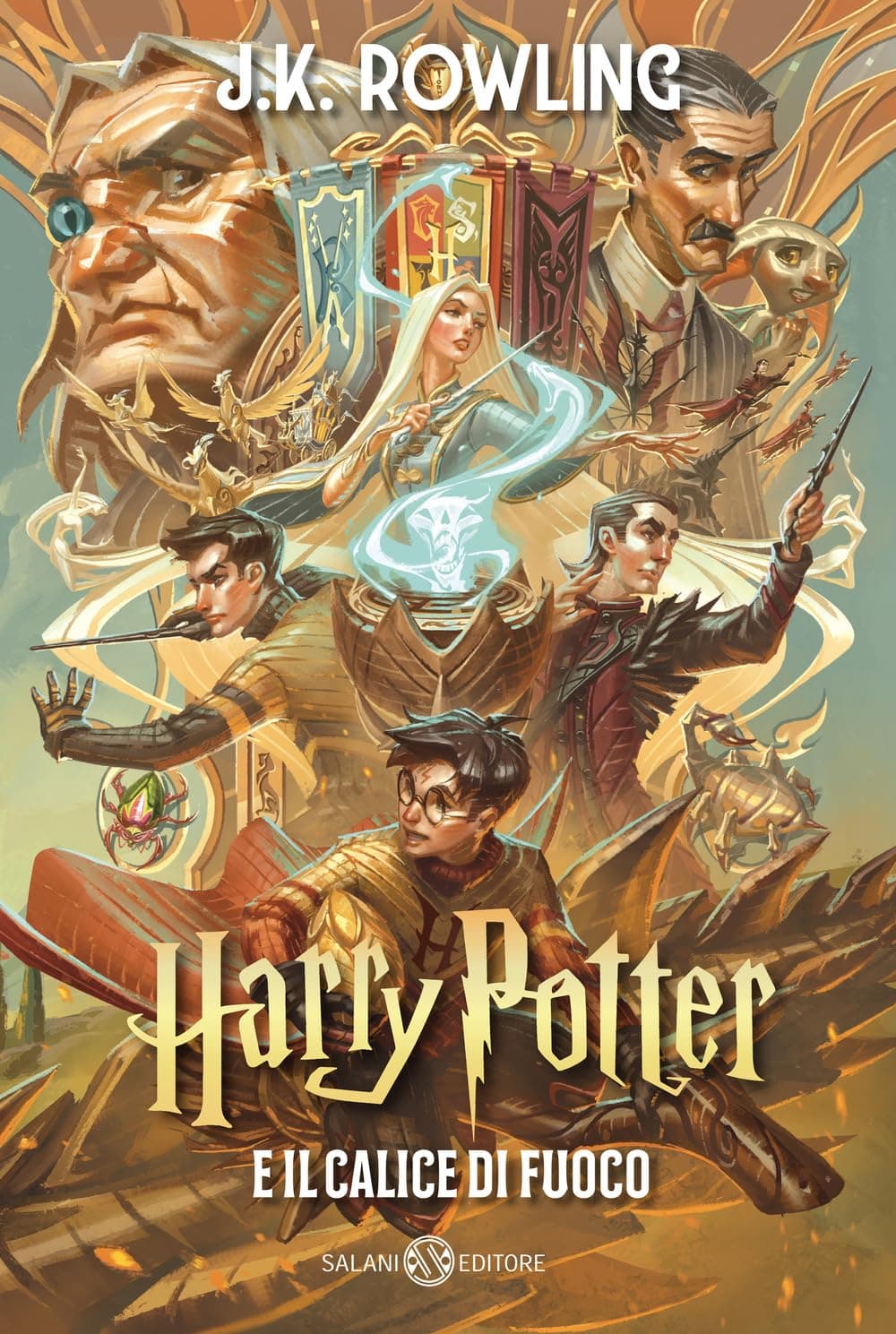 Harry Potter Vol. 4 - Harry Potter e il Calice di Fuoco - Edizione Anniversario 25 Anni - Salani - Italiano