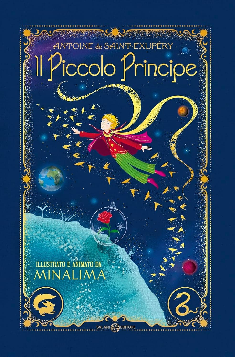 Il Piccolo Principe - Illustrato e Animato da MinaLima - Salani - Italiano