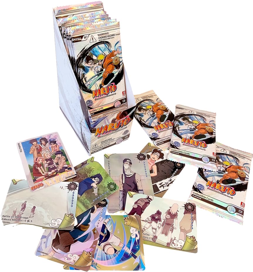 Naruto - Kayou Smriti Collectible Cards Heaven Scroll - Espositore 12 Buste - Inglese