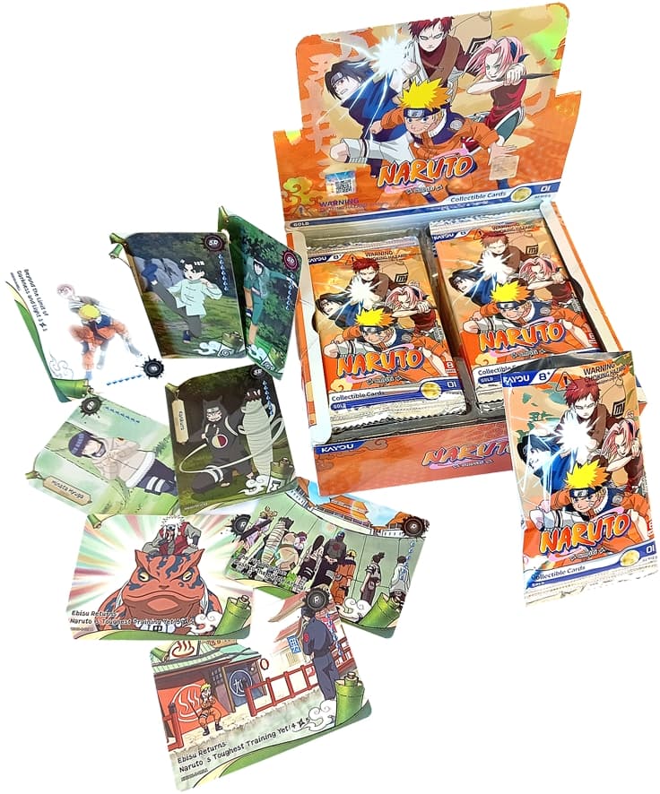 Naruto - Kayou Smriti Collectible Cards Earth Scroll - Espositore 20 Buste - Inglese