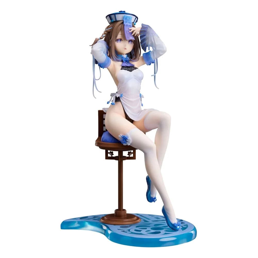 Original Character PVC Statue 1/7 Blue jiangshi Illustration by Anmi 21 cm