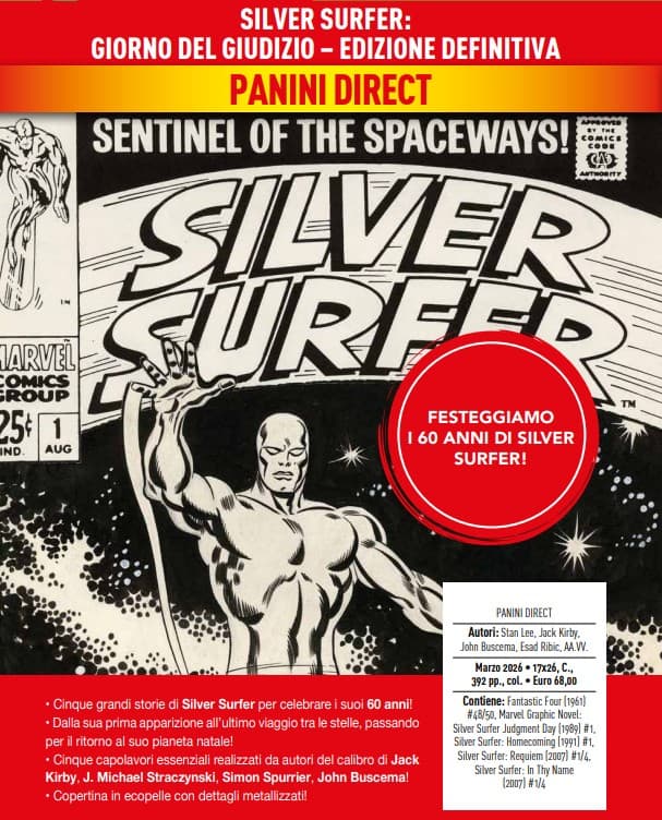 Silver Surfer - Giorno del Giudizio - Edizione Definitiva - Marvel Grimorio - Panini Comics - Italiano