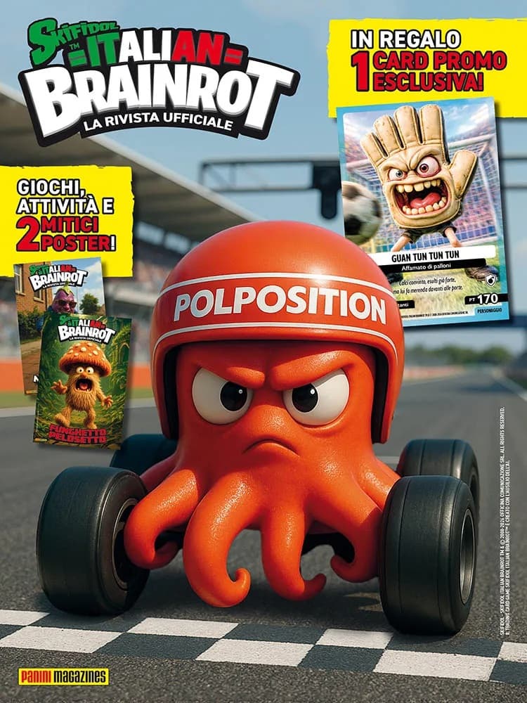 Skifidol Italian Brainrot - La Rivista Ufficiale 8 - Panini Junior 23 - Panini Comics - Italiano