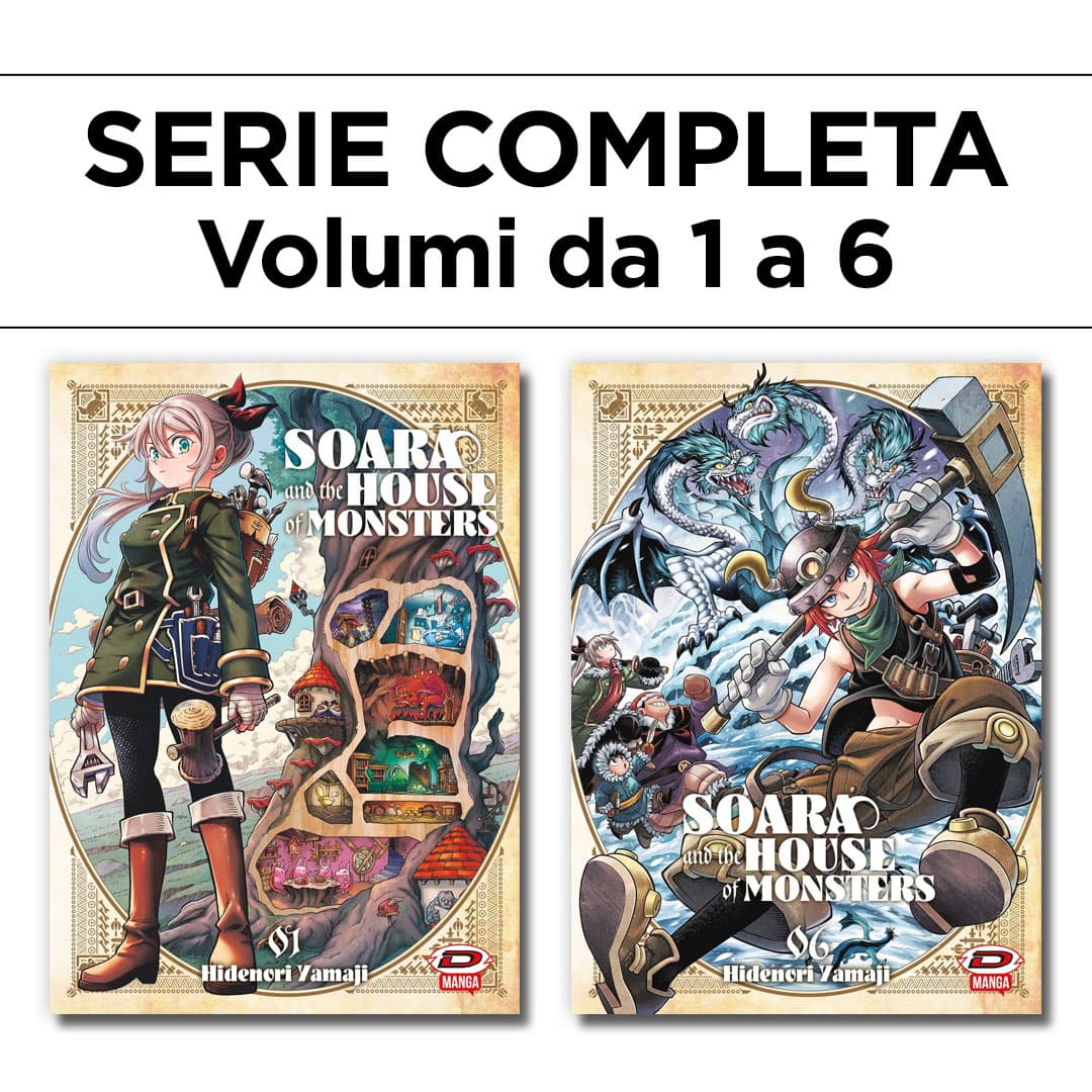 Soara and the House of Monsters 1/6 - Serie Completa - Dynit - Italiano