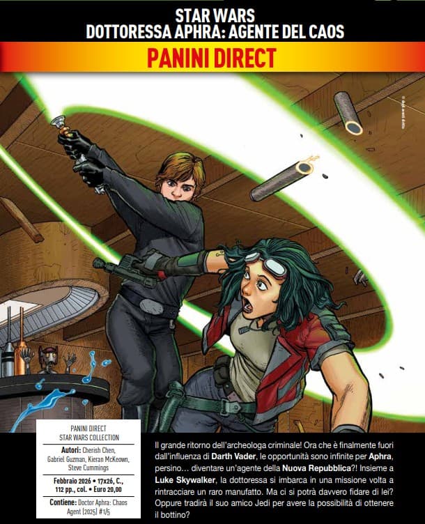 Star Wars: Dottoressa Aphra - Agente del Caos - Star Wars Collection - Panini Comics - Italiano