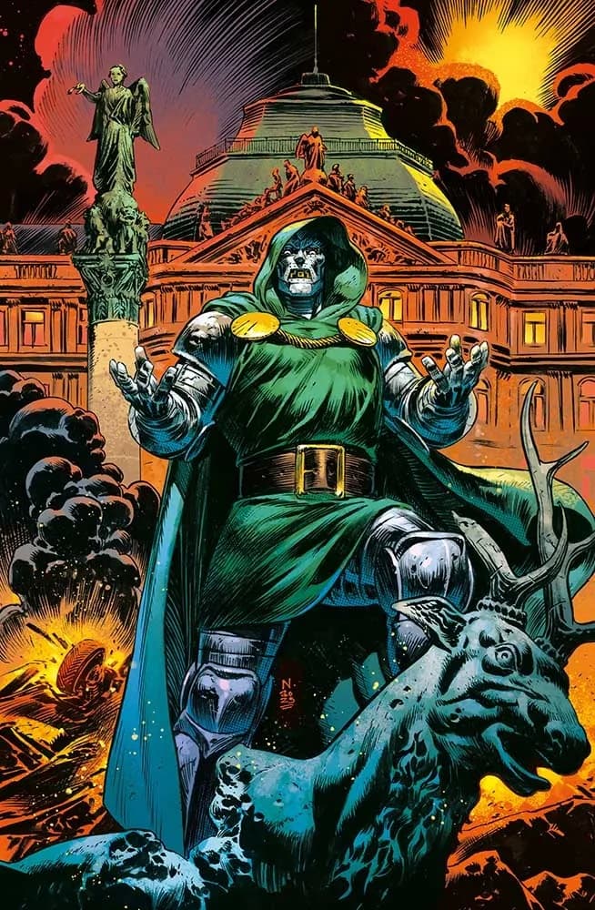 Un Mondo Sotto Destino 8 - Variant Doomination - Marvel Miniserie 294 - Panini Comics - Italiano