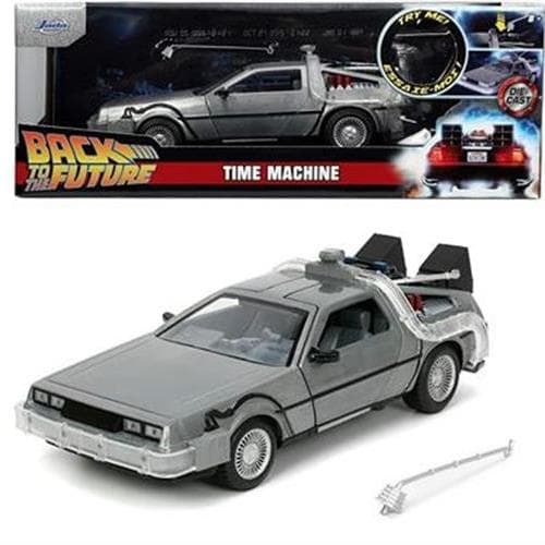 Back to the Future - Time Machine Die-Cast con Luci - Scala 1:24