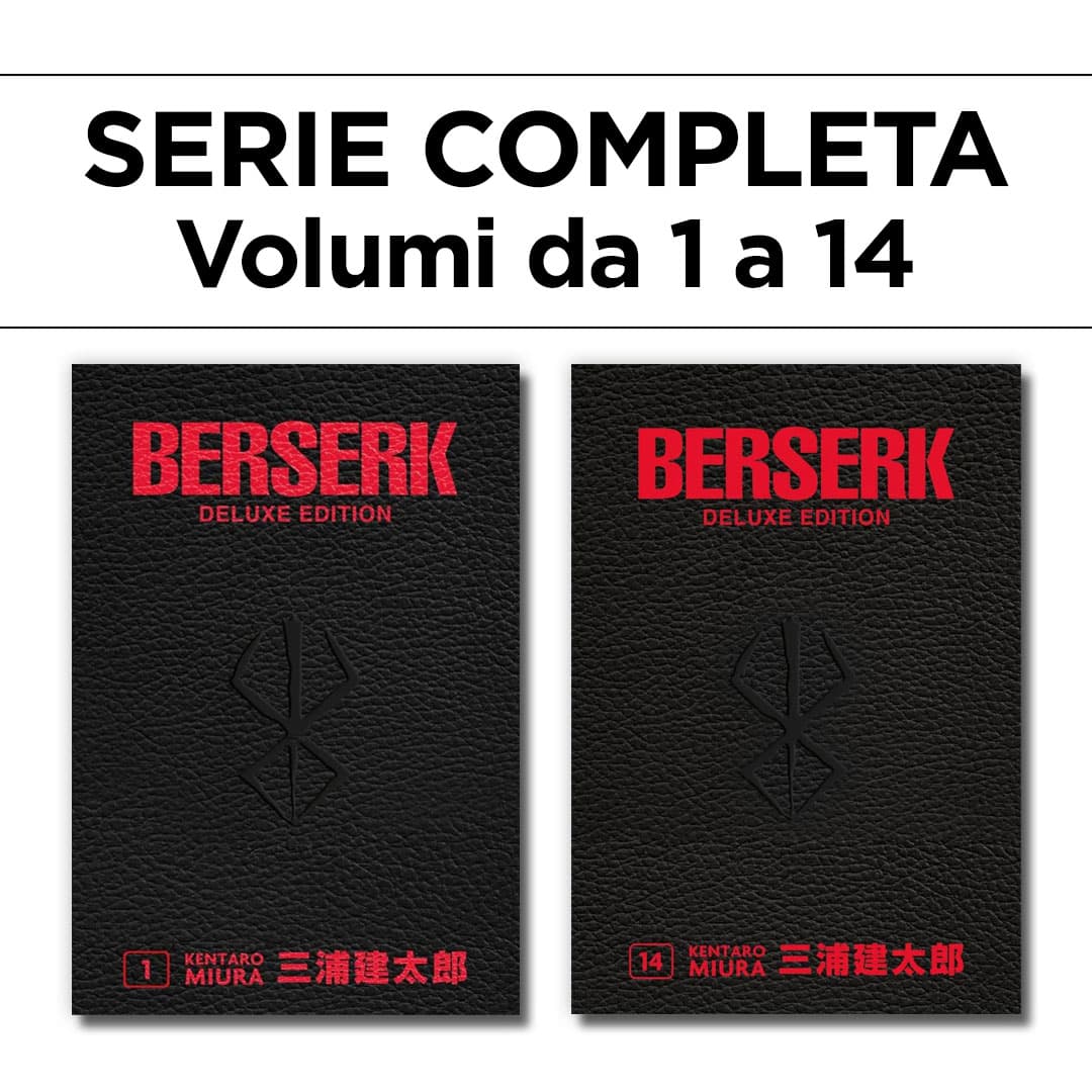 Berserk Deluxe Edition Vol. 1/14 - Serie Completa - Panini Comics - Italiano