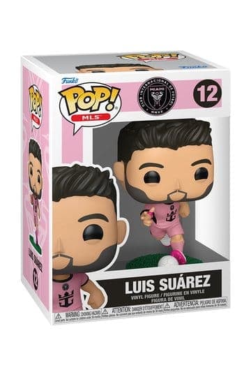 EFL Funko POP! MLS Vinyl Figure Inter Miami CF - Luis Suarez (Pink) 9 cm #12 - Funko POP!