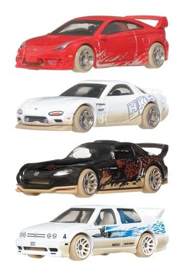 Fast & Furious Hot Wheels Silver Series Die-Cast Vehicles 1/64 979P Assortment (24)