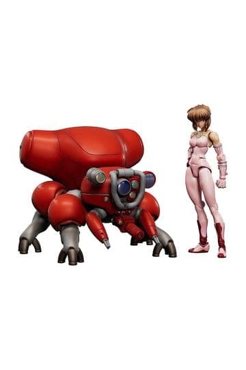 Ghost in the Shell PLAMAX minimum factory Plastic Model Kit Motoko Kusanagi with Fuchikoma 8 cm