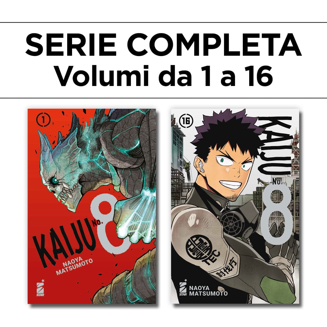Kaiju No. 8 1/16 - Serie Completa - Edizioni Star Comics - Italiano