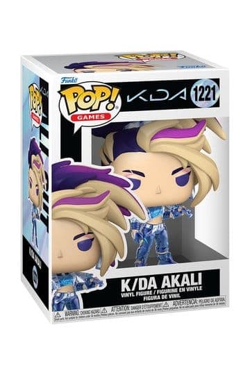 League of Legends Funko POP! Games Vinyl Figure K/DA Akali 9 cm #1221 - Funko POP!
