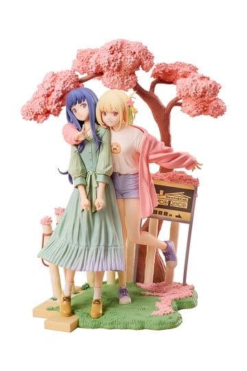 Lycoris Recoil PVC Figures 2-Pack Chisato Nishikigi & Takina Inoue Spring Ver. 25 cm