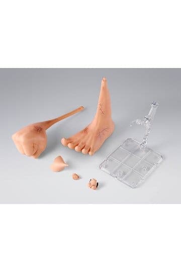 One Piece S.H. Figuarts Accessory Set Monkey D. Luffy -Marineford- "Gear Three" 17 cm