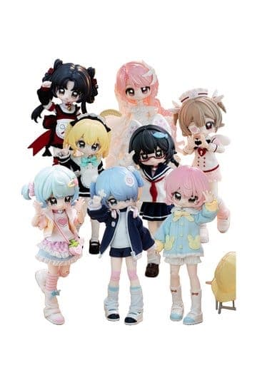 Original Character Collectible Figures Unveiled Door Key Spirit Series BJD Doll Blind Box 17 cm