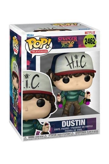Stranger Things: Tales from '86 Funko POP! Animation Vinyl Figure Dustin 9 cm #2462 - Funko POP!