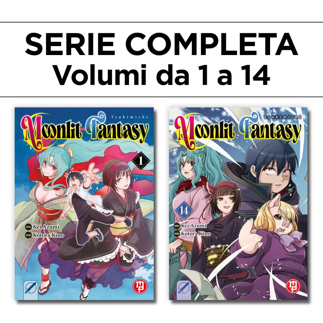 Tsukimichi Moonlit Fantasy 1/14 - Serie Completa - Magic Press - Italiano